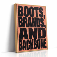 Boots, Brands, and Backbone