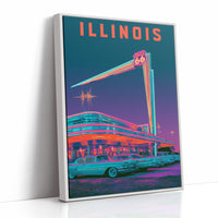 Route 66 Neon Diner Nights