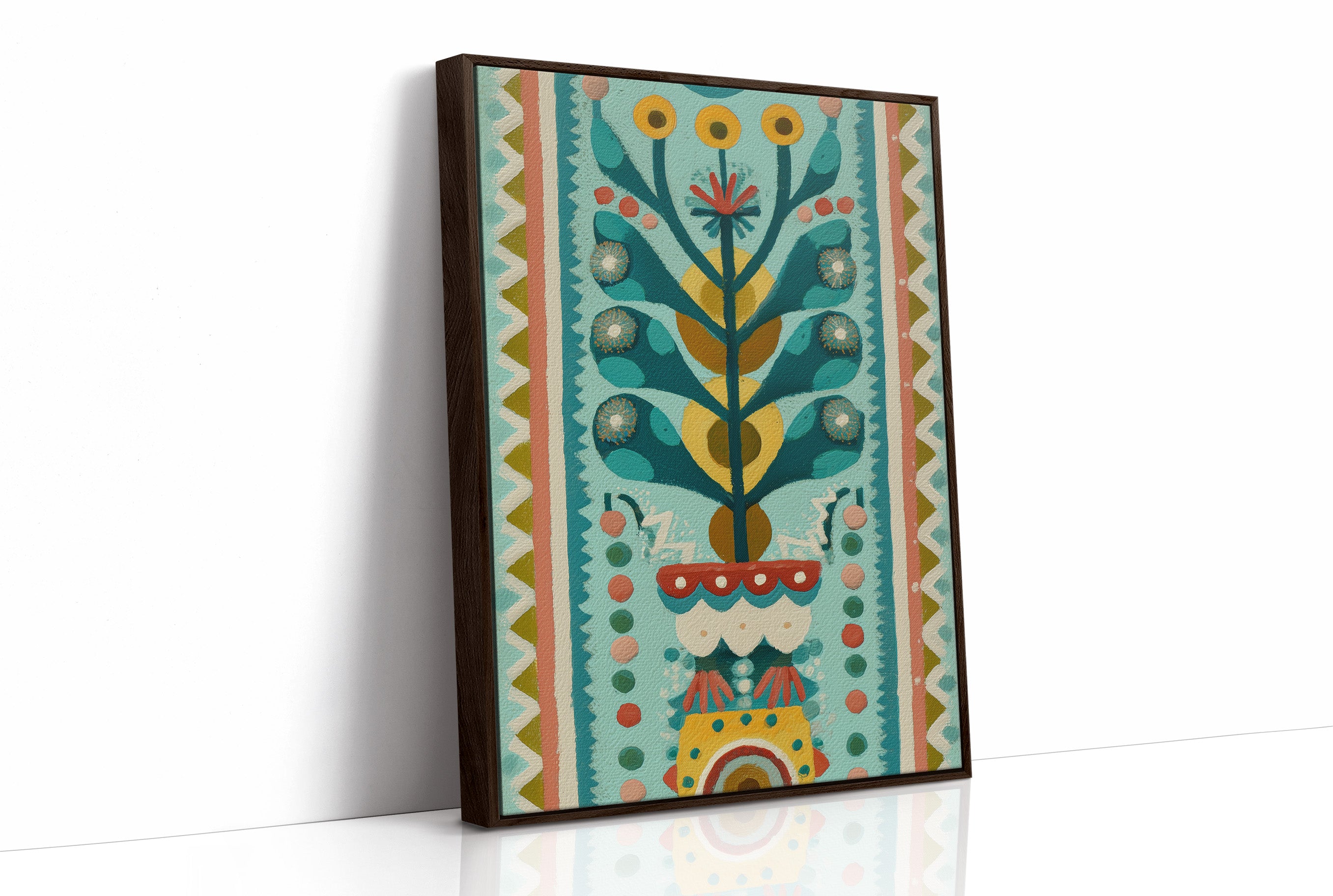 Bloom in Turquoise Light