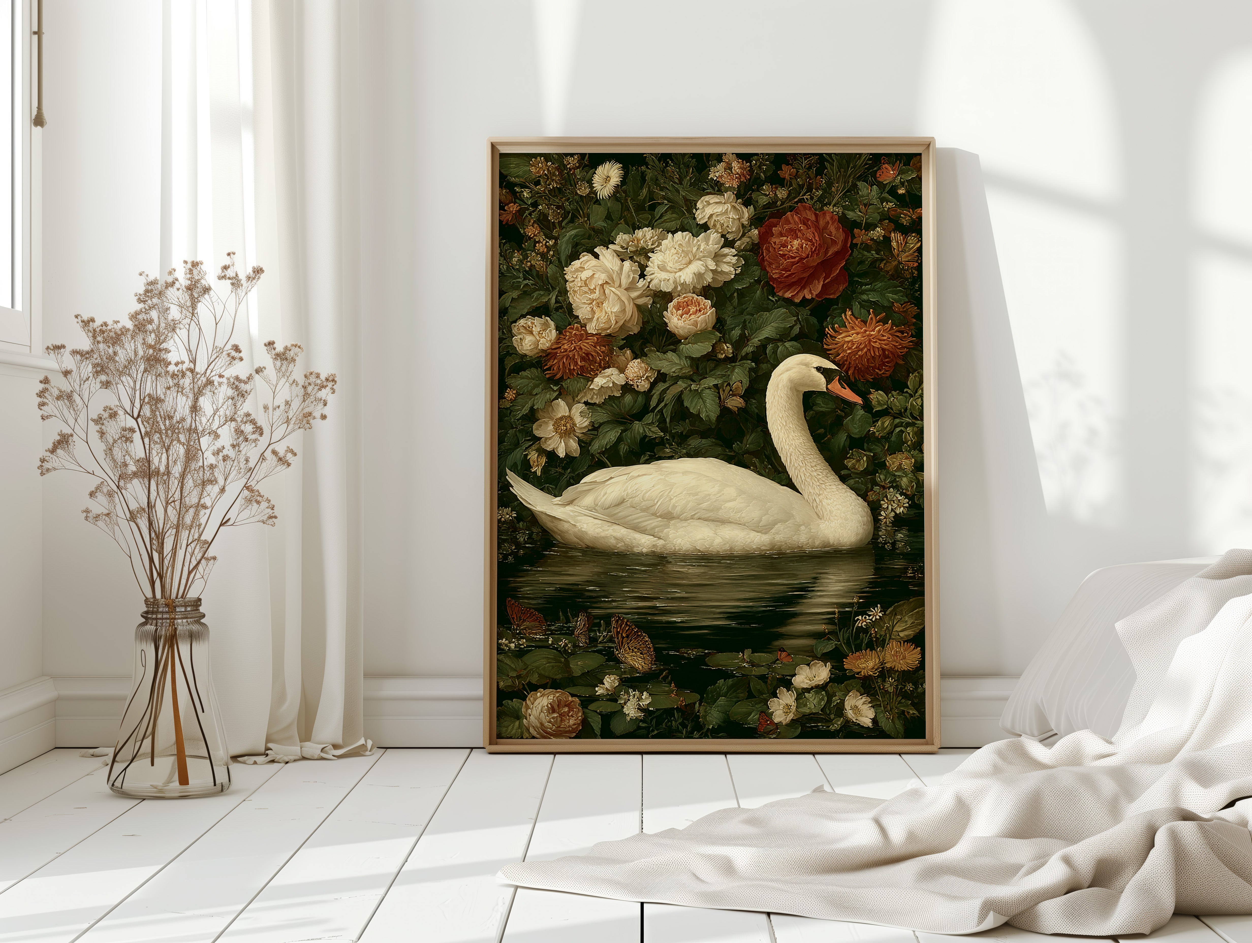 Serenity Among Blossoms