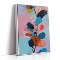 Abstract Botany in Pastel Symphony