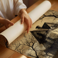 Forgotten Home Among Bare Branches