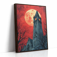 Blood Moon Over the Bell Tower