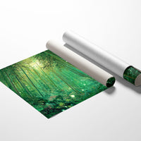 Fireflies Dance Through Bamboo Forest