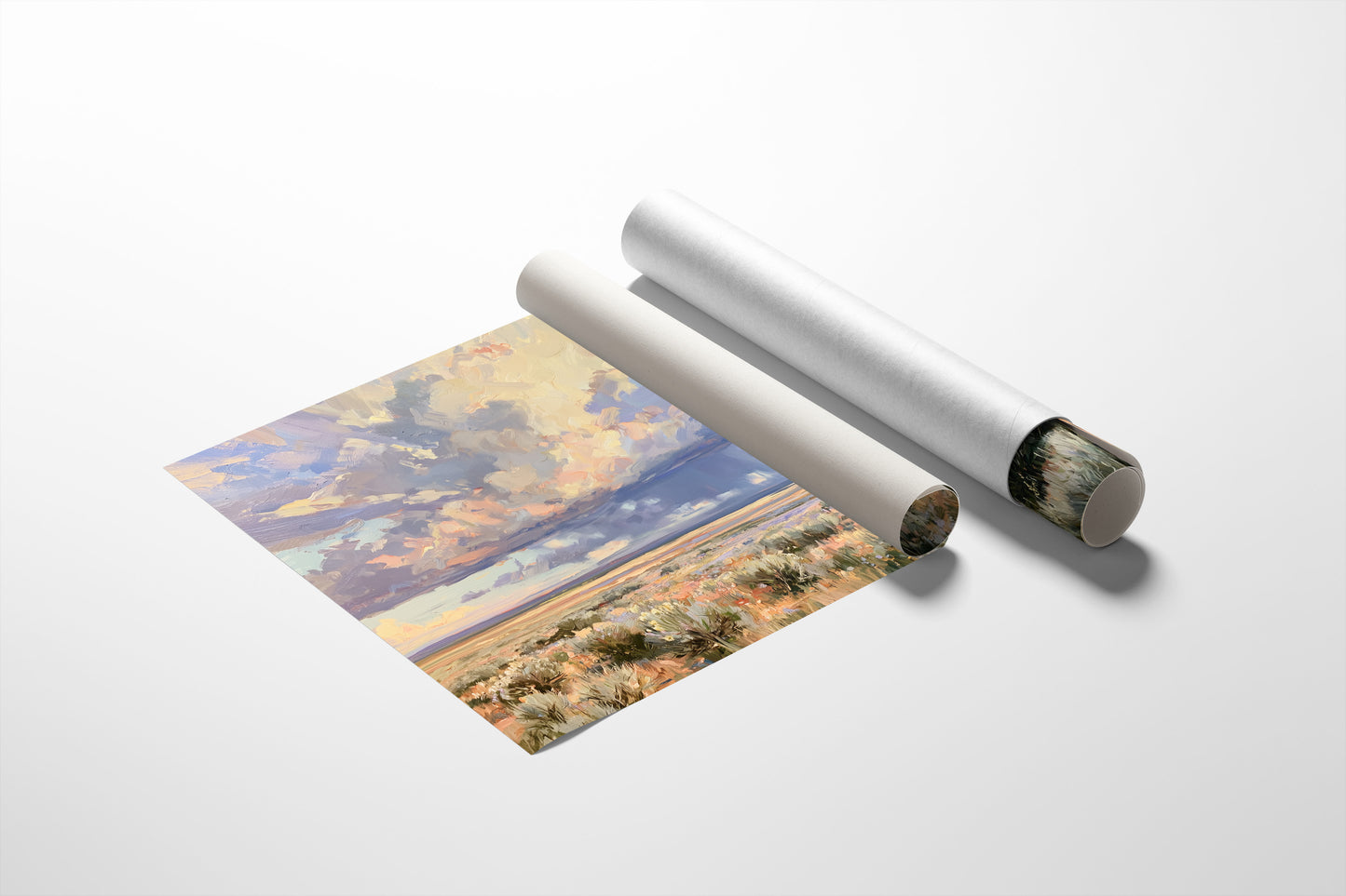 Pastel Storm Over The Sagebrush