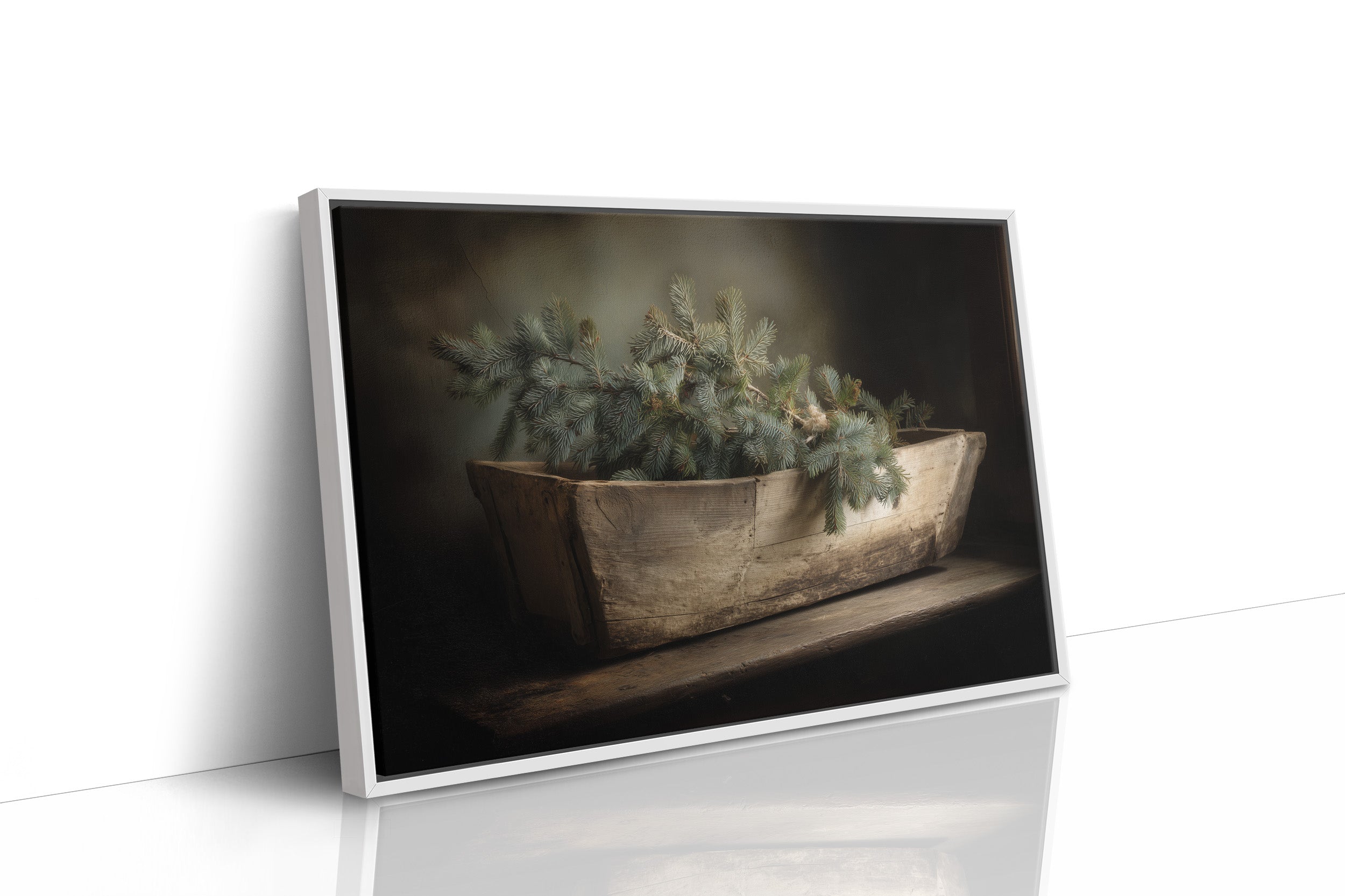 The Box That Held the Evergreen