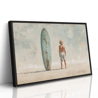 Weathered Teal Meets Endless Shore