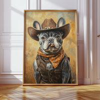 Sheriff Bulldog with a Badge and Attitude