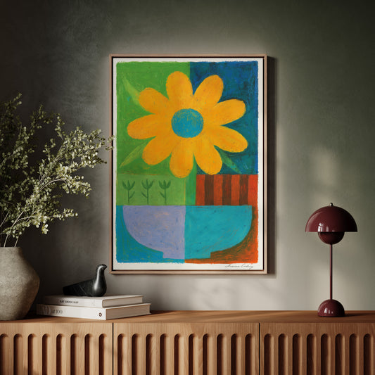 Summer Daisy Plays With Color