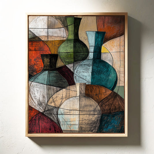 Vessels Dance In Cubist Light