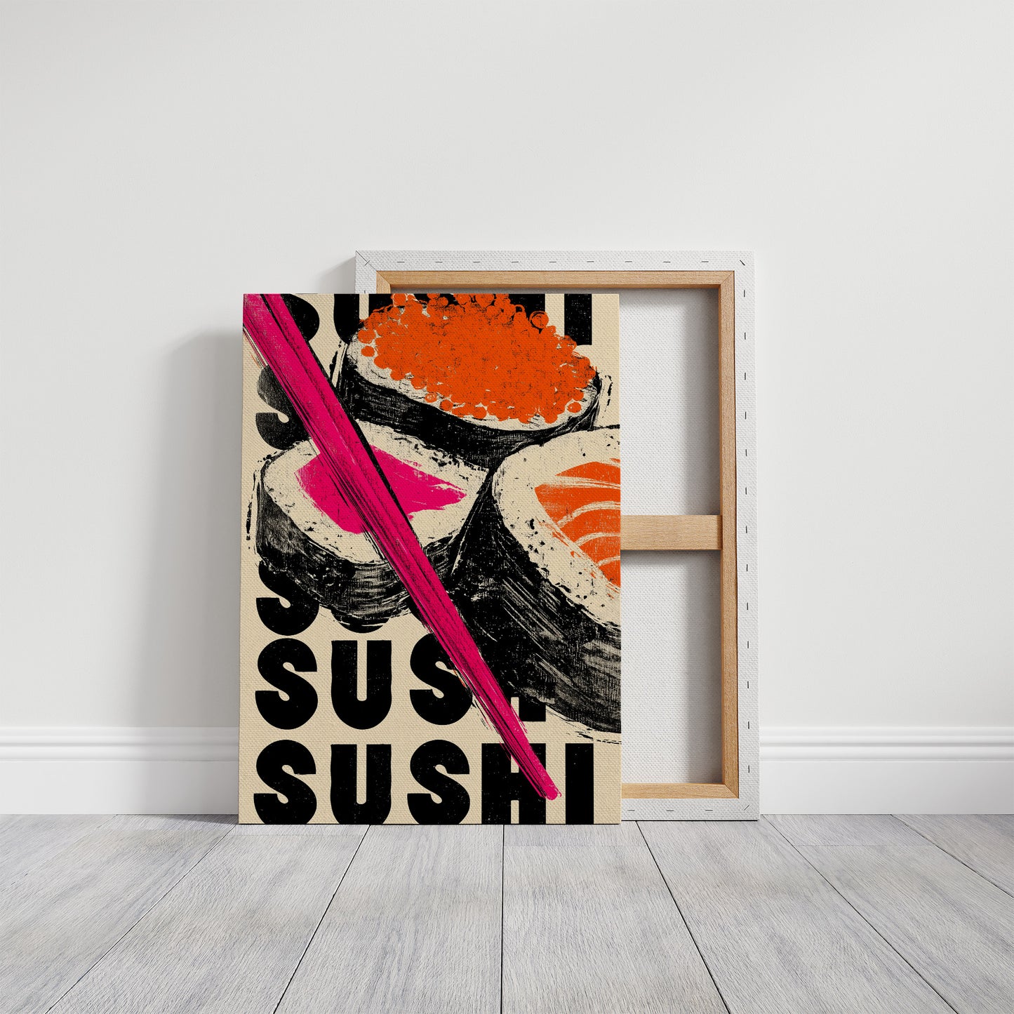 Bold Flavors Dance In Pink Light