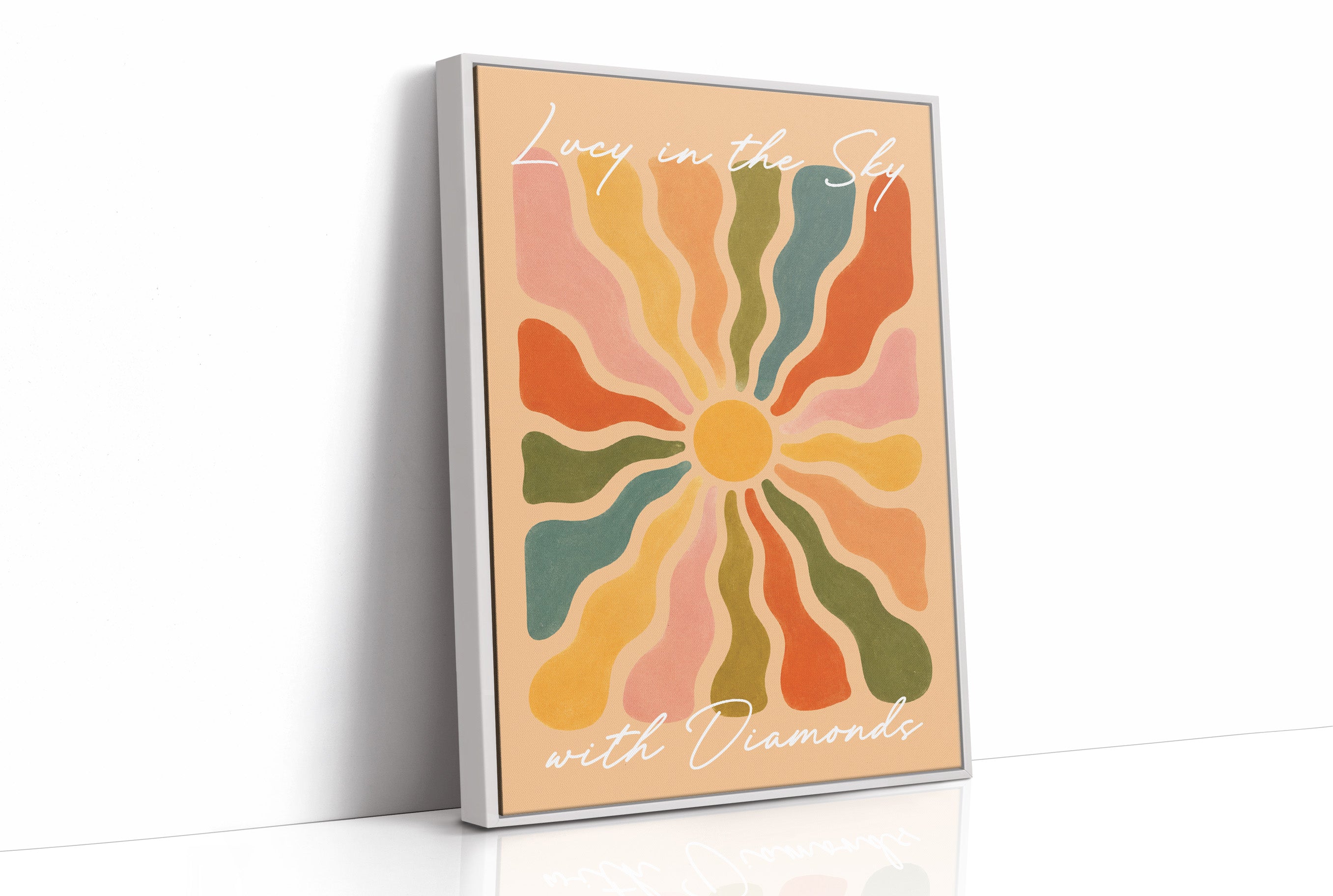 Groovy Sunburst Rays