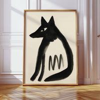 Midnight Fox Speaks Ancient Signs