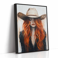 Cowgirl Ember – Rustic Elegance in Red