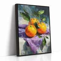 Three Oranges on a Lavender Day