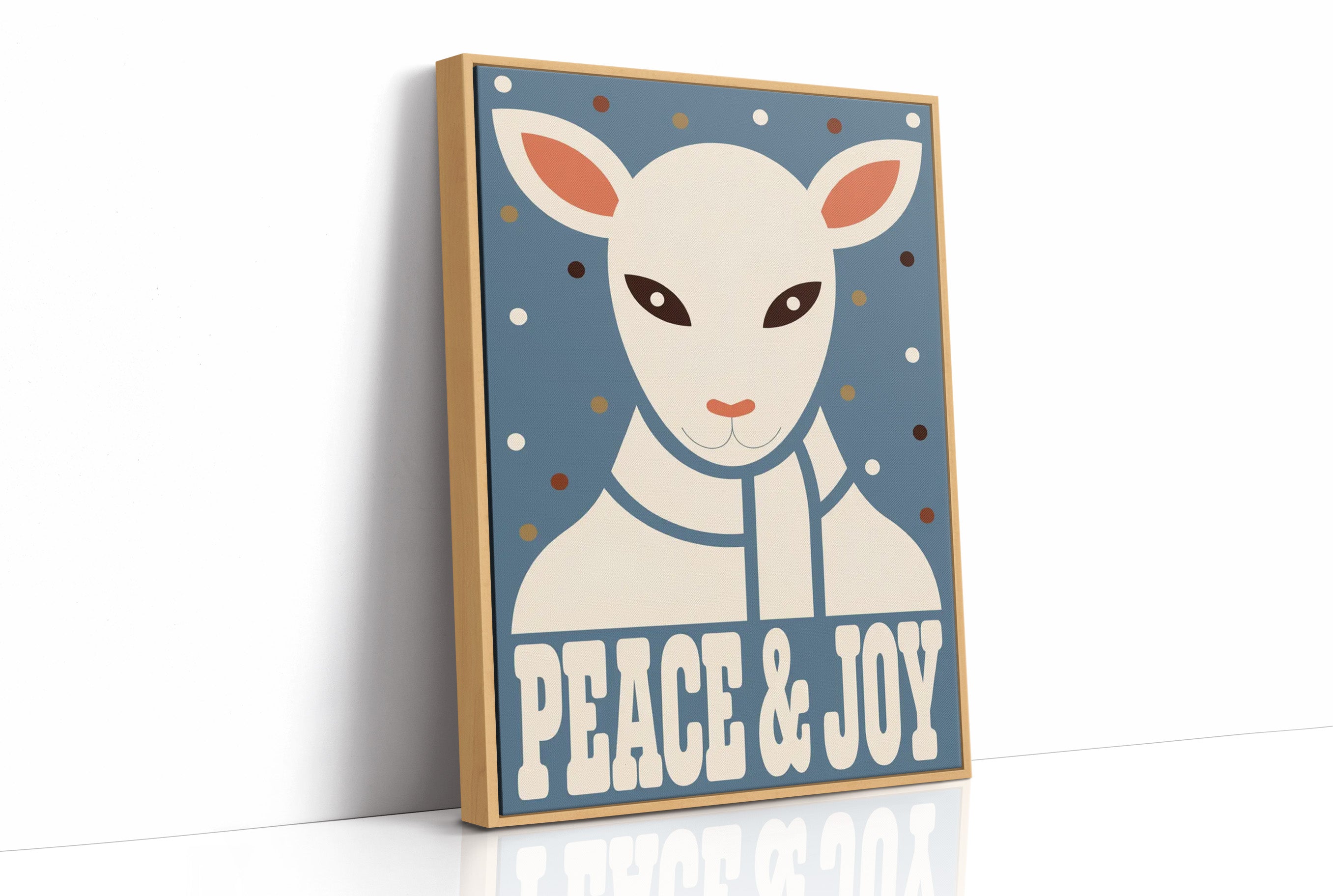 Modernist Lamb Portrait