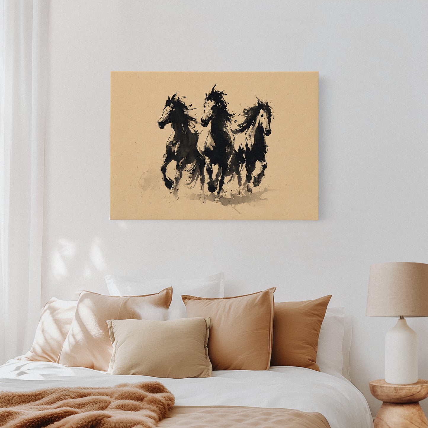 Wild Horses Dance In Ink