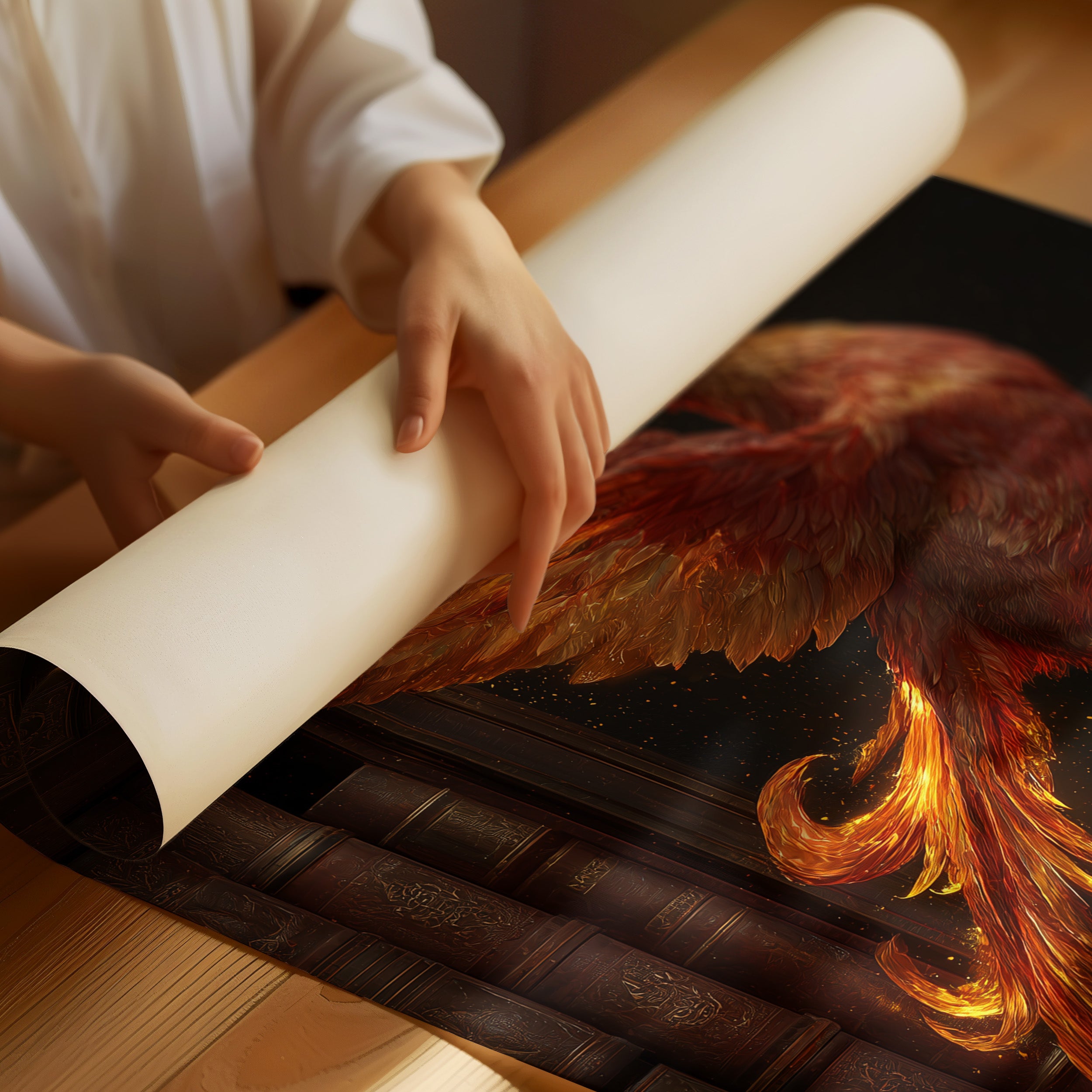 Phoenix Perches On Ancient Wisdom