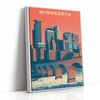 Stone Arch Bridge Skyline