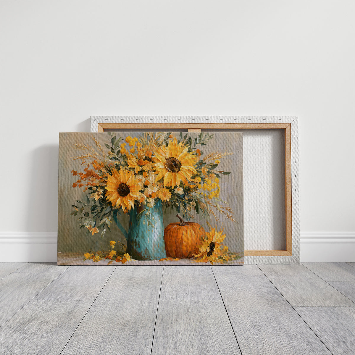 One Sunflower Fell Out of the Bouquet
