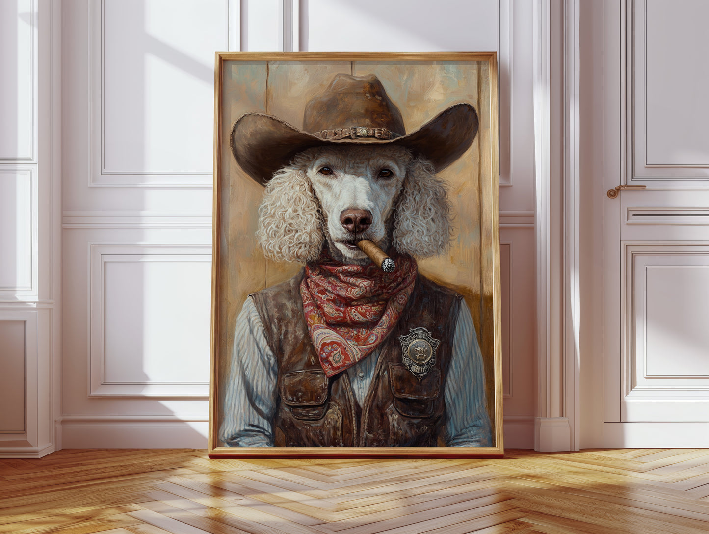 High Noon Poodle Sheriff