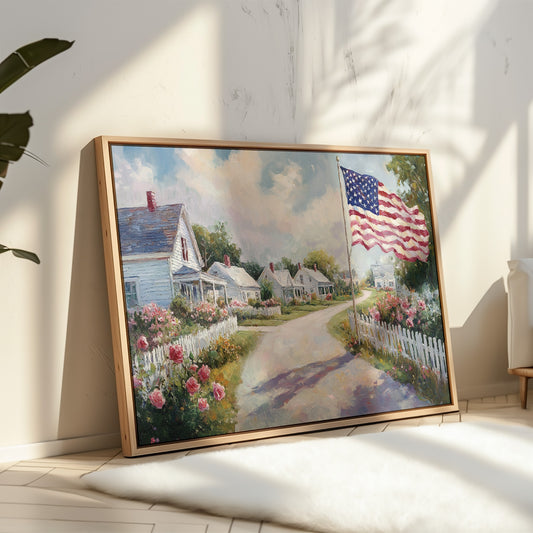 Where Roses Bloom and Flags Wave