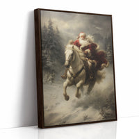 Through Winter Woods On Moonlit Steed