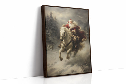 Through Winter Woods On Moonlit Steed