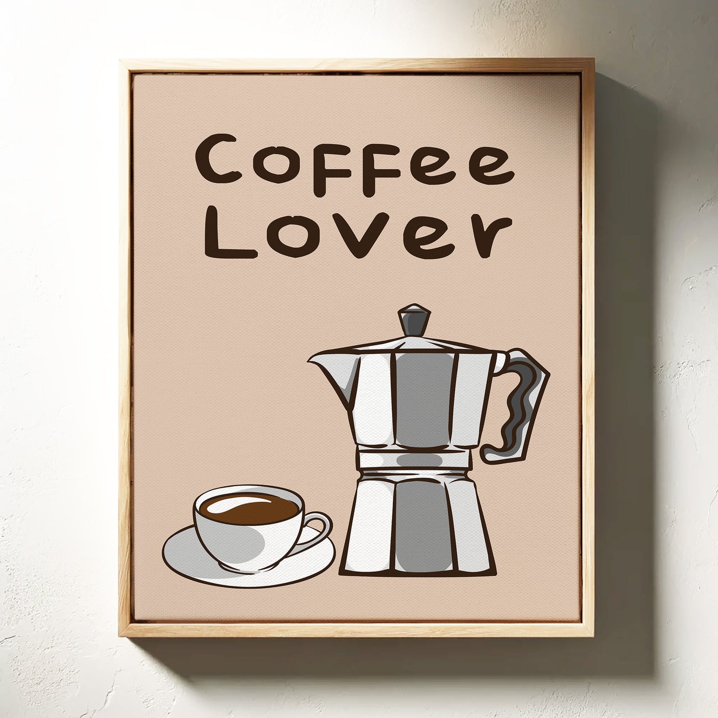 Espresso Dreams In Blush Pink