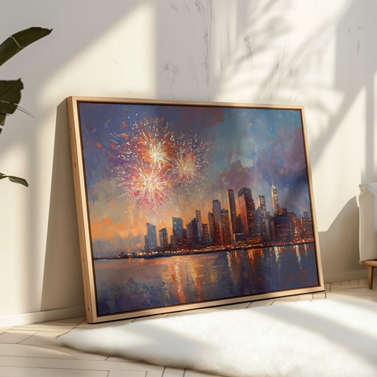 Manhattan's Fireworks Paint Summer Dreams