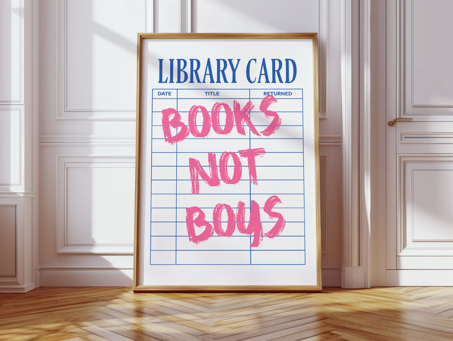 Pink Letters Mark Reading Adventures