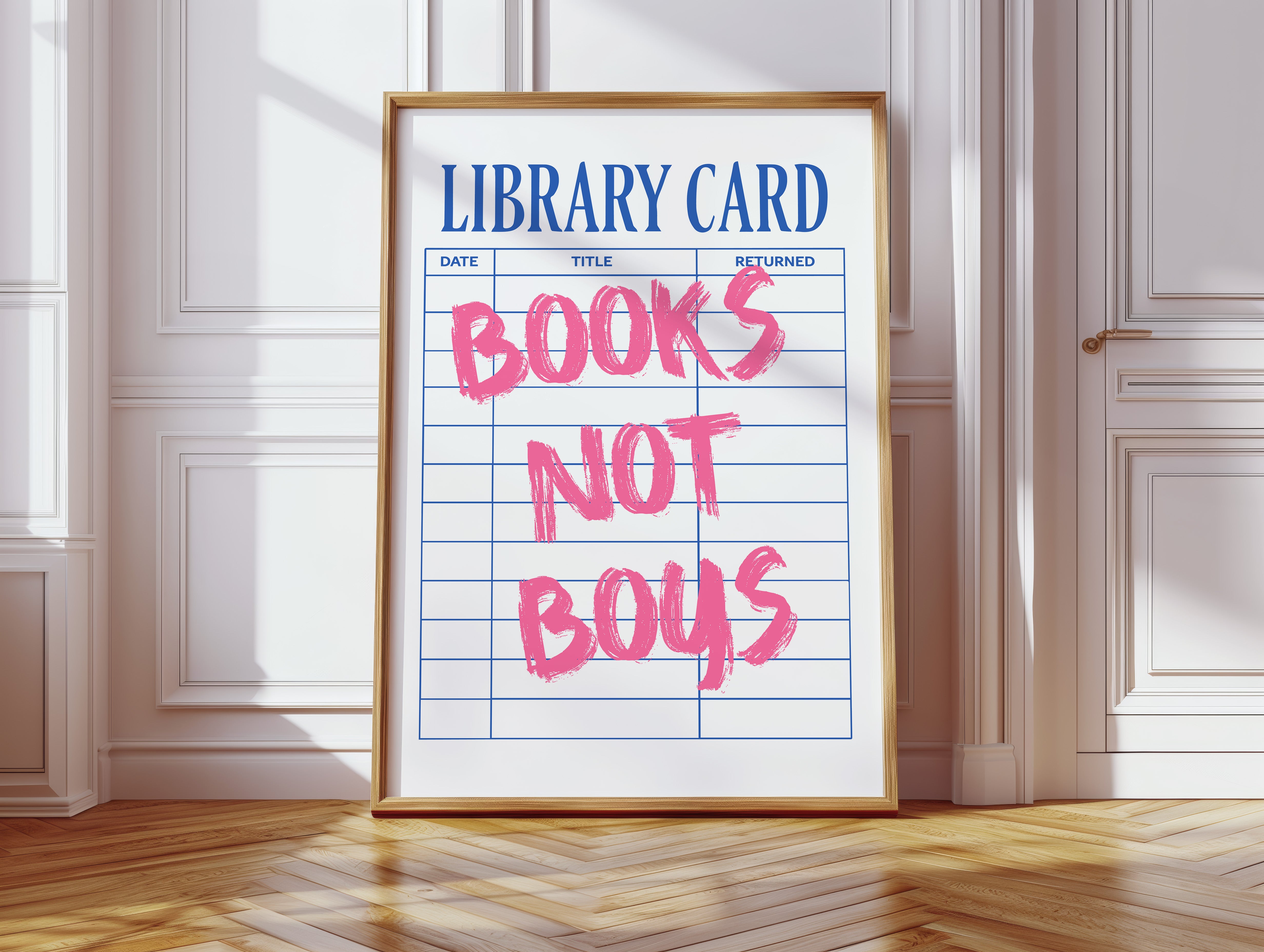 Pink Letters Mark Reading Adventures