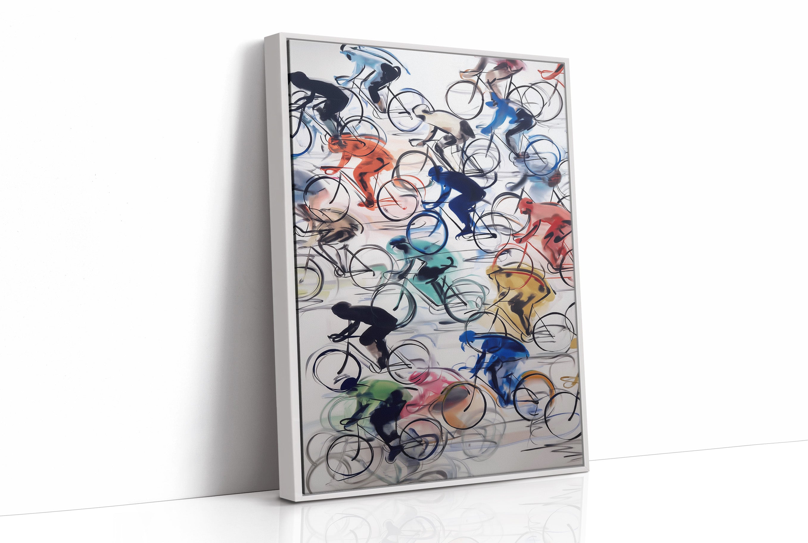 Velocity Abstraction: Peloton in Motion