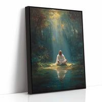 Divine Solitude in Woodland Sanctuary