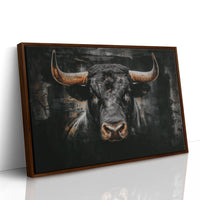 Midnight Bulls Wear Golden Crowns