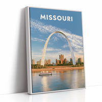 Gateway Arch River Golden Hour