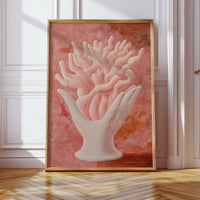 Coral Dreams In Porcelain Light