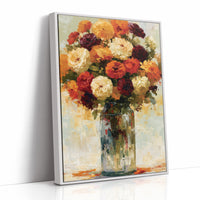 Roses in a Jar, Autumn Glow