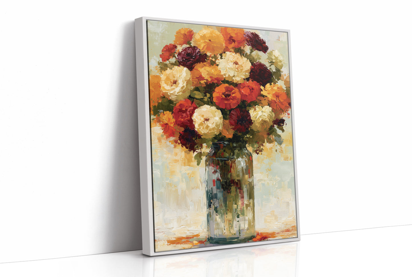 Roses in a Jar, Autumn Glow