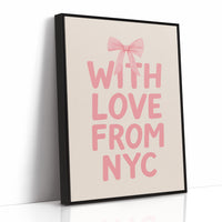 Pink Ribbon Whispers From NYC