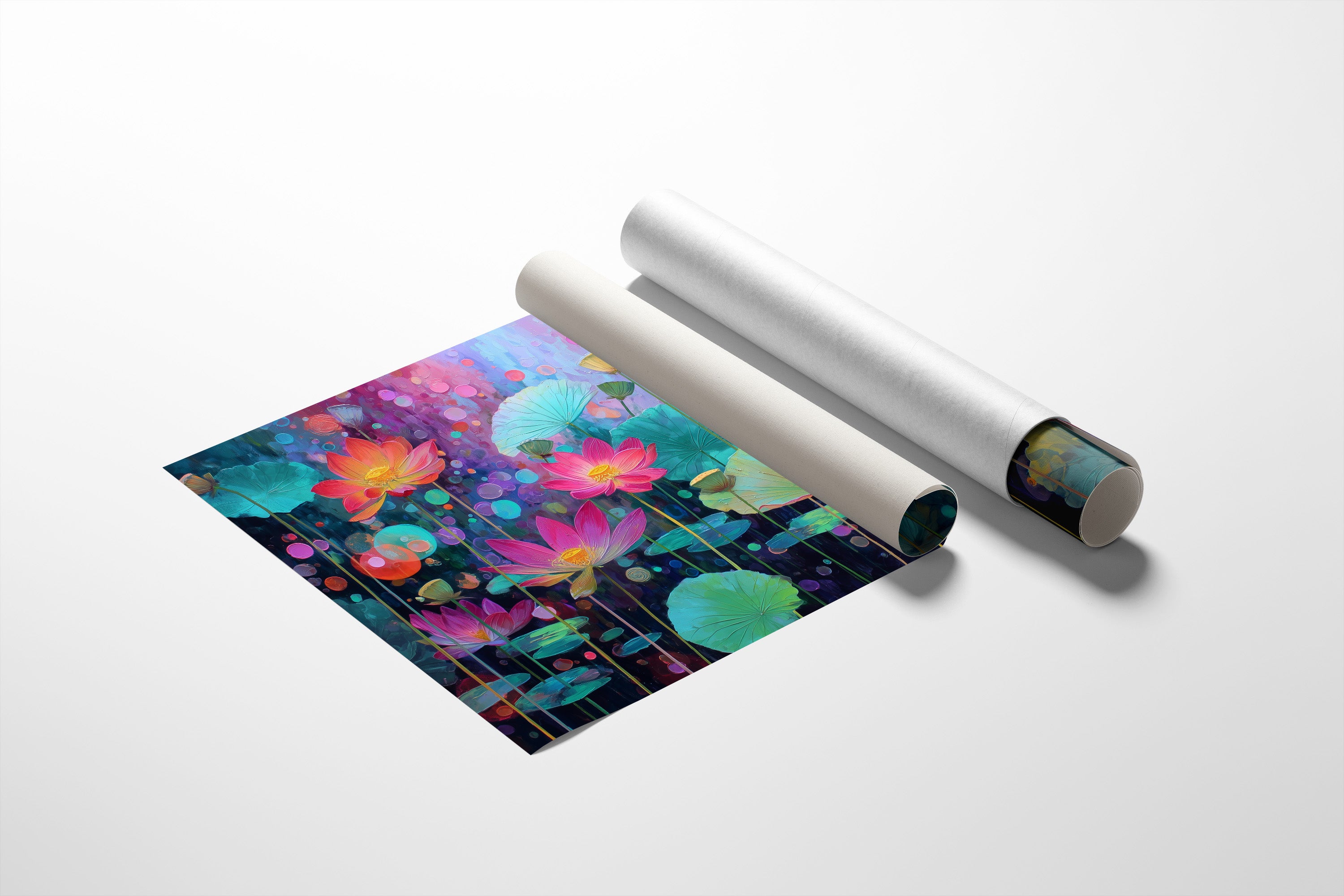 Lotus Dreams In Twilight Gardens