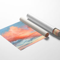 Coral Skies At Dusk
