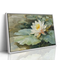 Stillness on the Lily Pond