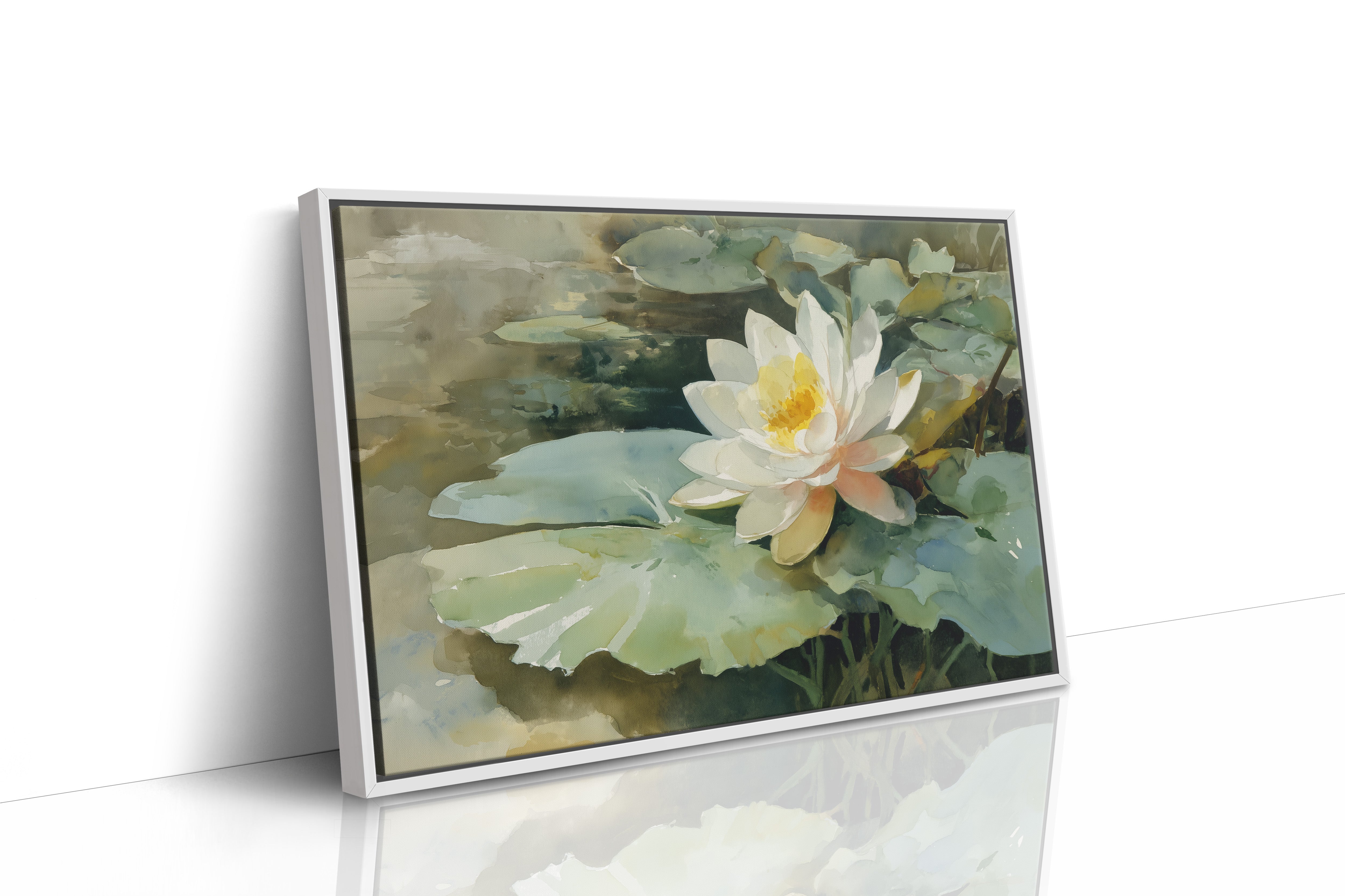 Stillness on the Lily Pond
