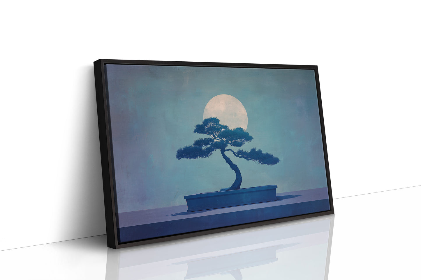 Moonlit Bonsai Whispers Eternal Patience