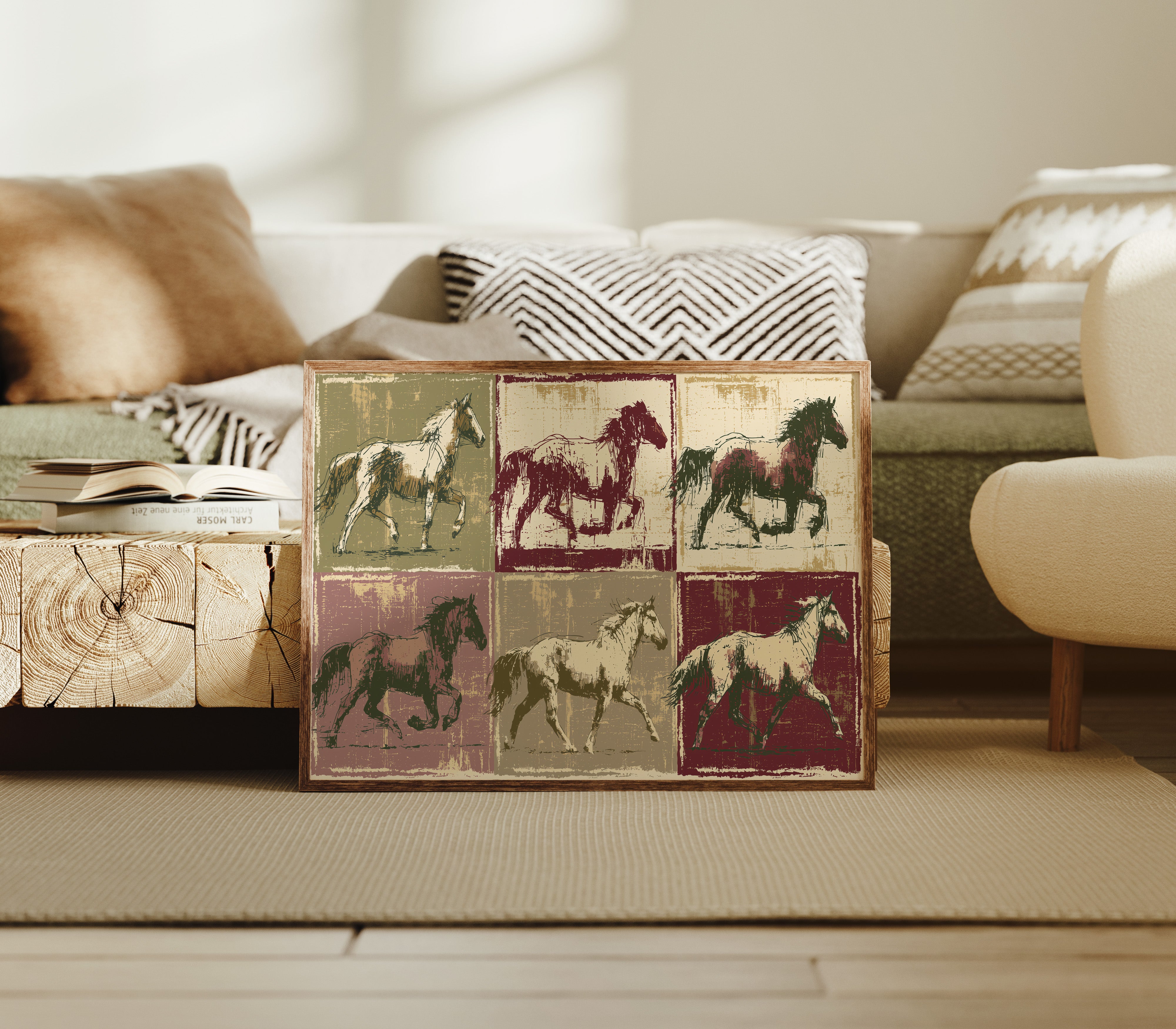 One Trot, Six Palettes
