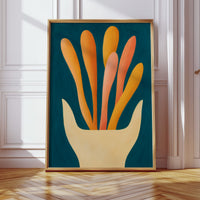 Sunlit Fingers Reach For Sky