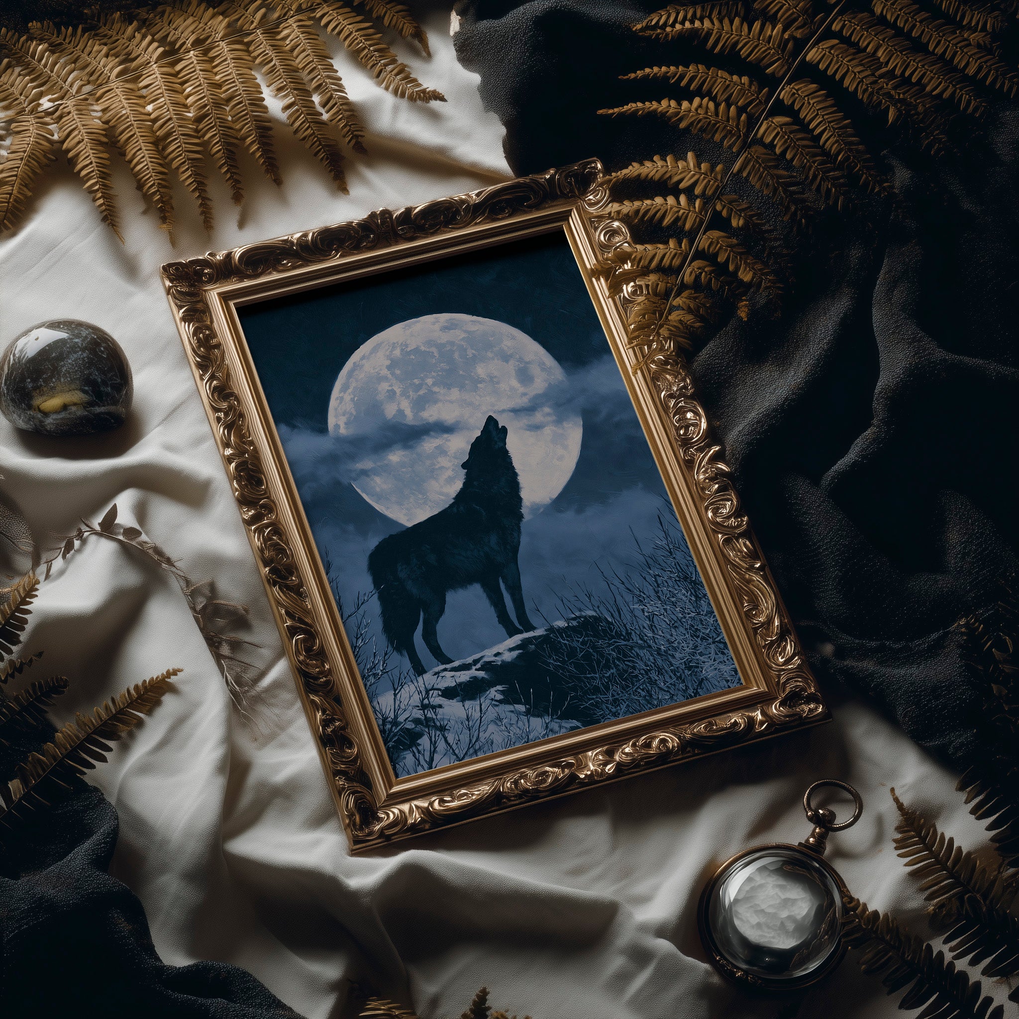 Howl Beneath the Full Moon
