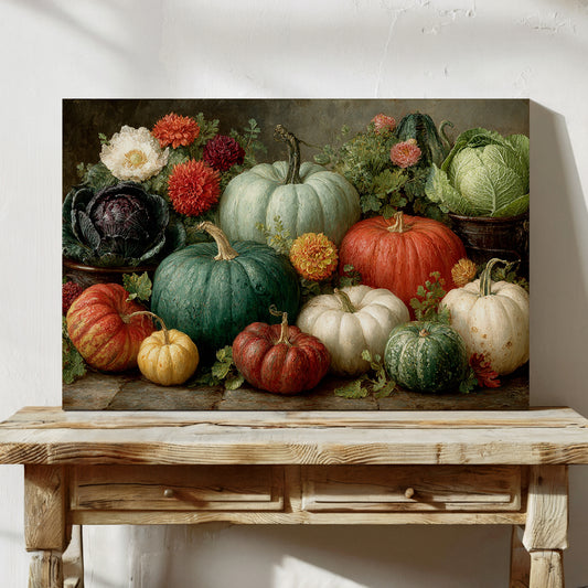 Harvest's Bounty in Colorful Abundance