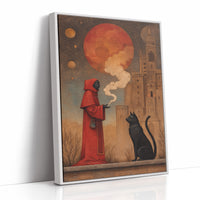 Crimson Monk And Midnight Familiar